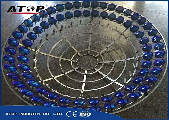 Sola puerta E - máquina de capa de la lente de la evaporación del haz para los ornamentos cristalinos
