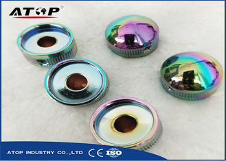 China Brass Rainbow Color Vacuum Magnetron Sputter Coating Machine For Ceramic Crafts supplier
