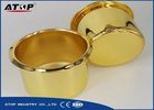 China Gold / Rose Gold Vacuum Metallization Equipment For Cutlery / Sanitary Ware factory