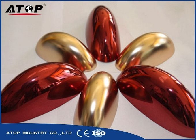 Plastic Chrome Plating Vacuum Metallizing Machine For Wear Resistant Film